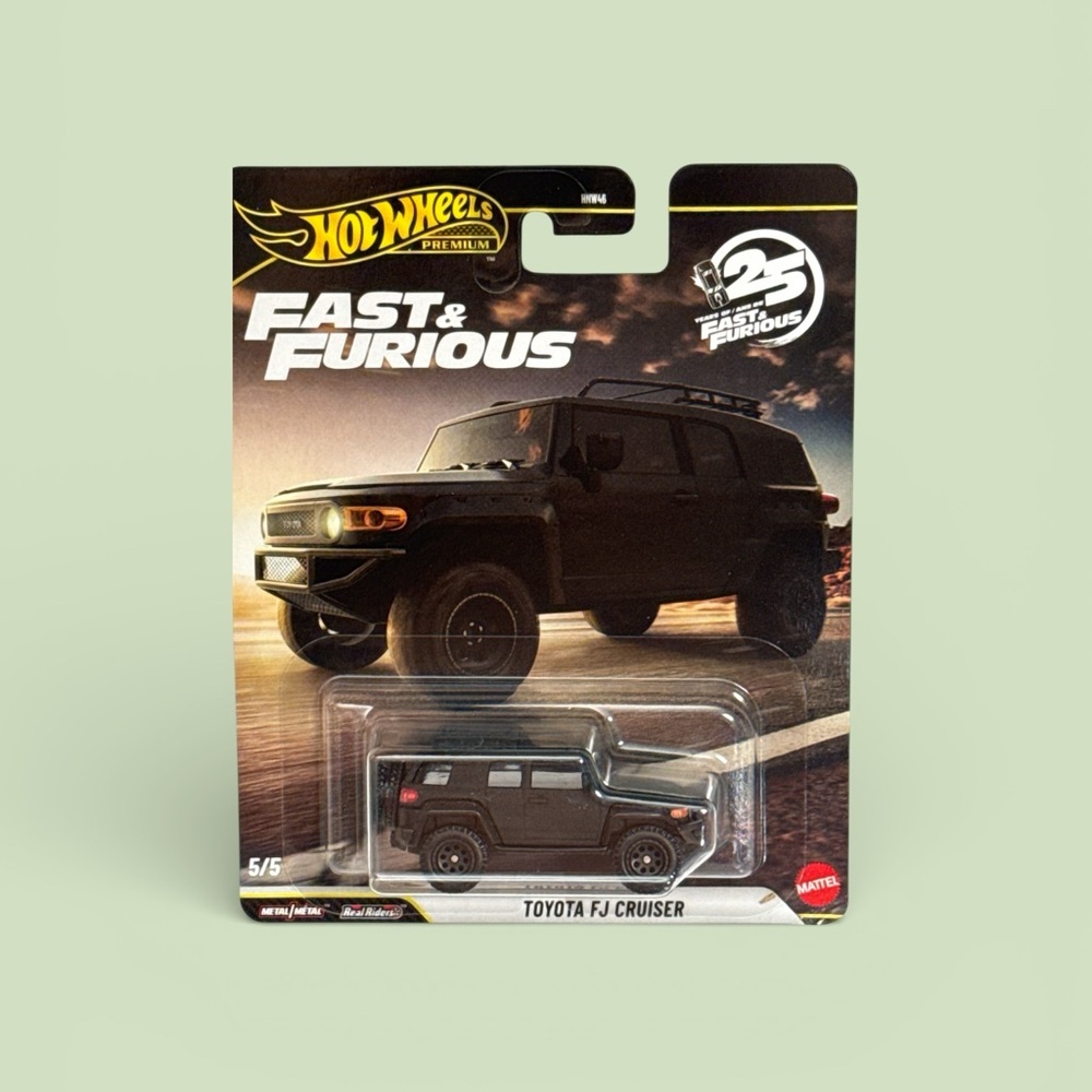 Hot Wheels Fast & Furious Toyota FJ Cruiser - Black